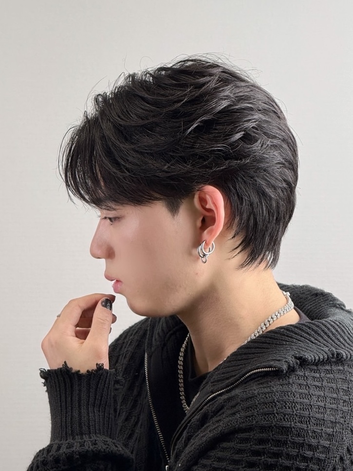 グランツ 天神赤坂(GLANZ) フェザーパーマ/】メンズカット/メンズサロン/天神赤坂/縮毛矯正