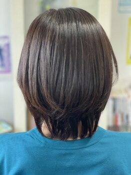 サポート(support)の写真/大人女性の魅力を引き出すショートスタイルはお任せ。骨格や髪質を見極めたカットで美シルエットに*