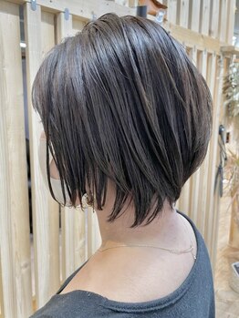 ウィンド(Wind.)の写真/全席半個室×マンツーマン施術＊透明感カラーやまとまりやすいカットで満足な仕上がりに♪[千葉駅]