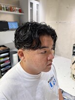 フランクスバーバーザスタンド(Frank’s barber the stand)&nbsp;サーフカール/スパイキーショート/フェザーパーマ/飯田橋S