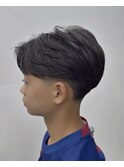 フェードとカルマパーマで海外サッカー選手に！