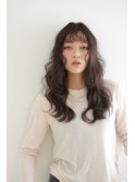 大人カジュアル/ロングウェーブ/ロングパーマ