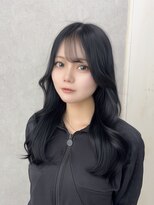 フランチェスカドットボブ(francesca.bob)&nbsp;【madoka】 レイヤーカット×ブルーブラック