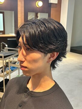 アトラクト バイ ラック 津田沼(Attract by LUCK) ナチュラルサーフカール/津田沼/メンズパーマ/メンズ/ブリーチ