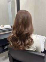 ローヴ 梅田(L'aube)&nbsp;髪質改善 スーパーロング ワンレングス レイヤー 韓国風巻き