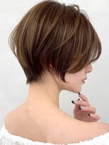 アッシュ 茗荷谷店(Ash)&nbsp;茗荷谷ショートカット白髪ぼかし白髪染めハイライト髪質改善ボブ