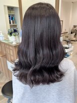 アッシュ 豊田店(Ash)&nbsp;ラベンダーグレージュブリーチなしダブルカラー