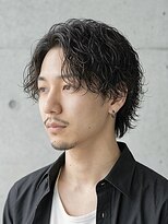ヘッドストック 大和八木店(HEAD STOCK)&nbsp;サーフカール波巻きシャドウパーマニュアンスパーマツイスト眉毛