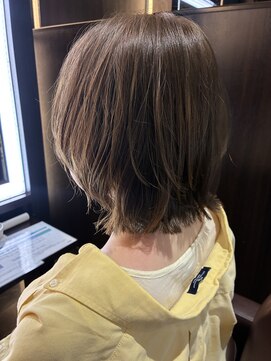 スノッブエテルニータ(snob Eternita) 外はねボブ　顔まわりレイヤー