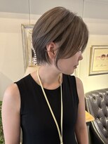 ヘアーデザイン シュシュ(hair design Chou Chou by Yone) 福岡ショート/30代ショート/40代ショート/白髪ぼかしカラー