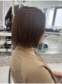 切りっぱなしボブ