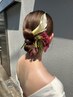 【ブライダルヘアセット】崩れにくいヘアセット前撮りやロケ撮にも♪