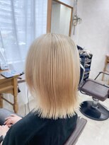 アーシェ 横浜店(A'SHE)&nbsp;ブリーチで作るミルクティーベージュ