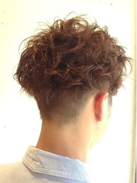 スマッジコミュ(smudge commu) かりあげ！メンズパーマスタイル！