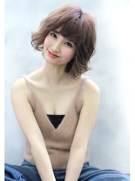 ブラン 梅田(Blanc) 【Blanc】ラベンダーアッシュ×ボブ