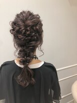 ネオリーブギンザ 銀座店(Neolive GINZA)&nbsp;編みおろし アレンジ