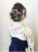 【neolivekuta町田】卒業式　袴着付け　ヘアセット　30９