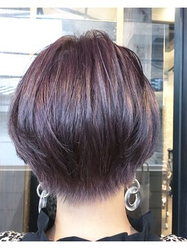 ナイン 麻布十番(NINE) ☆モードなヴァイオレットショート☆