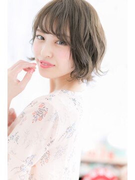 ヘアアンドビューティー ミック(Hair & Beauty miq) ふわっと透け感♪フェアリーボブa
