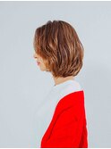 ナチュラルミディアムボブ/20代/30代/40代/50代/倉敷駅/白楽町