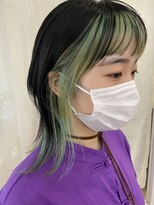 イノセントヘア(innocent.hair)&nbsp;インナーカラーウルフ