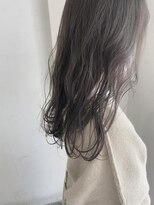 キャンバス バイ ネオリーブ 横浜西口(Canvas by neo.)&nbsp;ブリーチなしで作るグレージュ ロングレイヤー