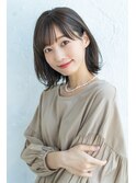 【Unami】内巻きも外ハネも可愛い ボブ 工藤 由佳