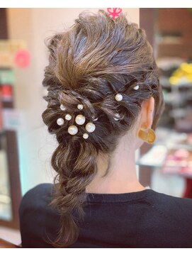 ルセ イノベーション 蓮田店(Ruse innovation) キレイめ編みおろしスタイル