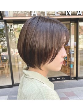 アテナ 六本松店(ATENA) 大人ショートボブ/ナチュラルボブ/ミニボブ/20代30代40代