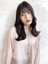 オーロ 緑地公園店(ORO)&nbsp;お洒落さ漂う暗髪ツヤヘア