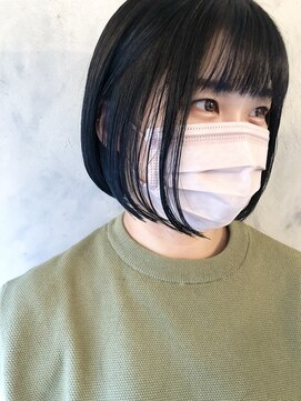 ヘアスタジオニコ(hair studio nico...) ミニボブイヤリングカラー