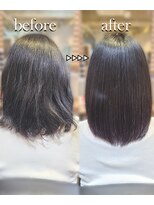 ヘアサロン フラット(hair salon flat) 立体感ふわふわボブ×30代40代大人可愛い艶髪小顔スタイル