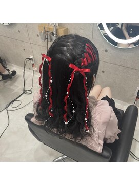 ヘア サロン クラン 東心斎橋店(hair salon clan) ハーフツイン