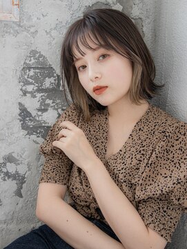 ヘアアンドリラクゼーション シャッセ(Hair&Relaxation SASE) チラ見せイヤリングカラー