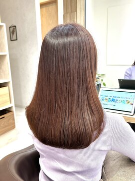 ベルム(Belme) 髪質改善で作る艶髪ココアグレージュ