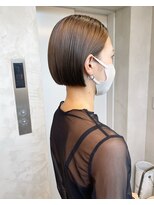 ロビン アンド ダルク(robin&darc)&nbsp;ミニボブ×スモーキーベージュ【髪質改善】