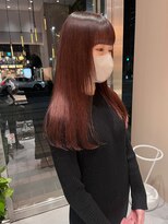 ガリカ 横浜(Gallica) 【minami】深みのあるダークチェリー/韓国風顔まわりレイヤー