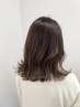 カット＋透明感カラー＋moltinaトリートメント ￥15730