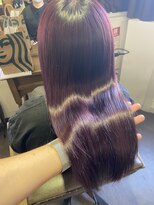 ブレンドバイハピネス(Blend by happiness) 髪質改善/艶髪/紫カラー/赤紫