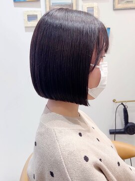 シー バイ ロンド 新宿(Sea by Lond) 韓国前髪×ショコラアッシュ【韓国ヘア/ふんわりカール/新宿】