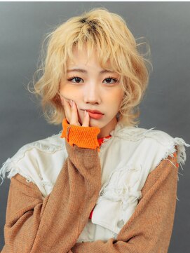 イーストハムヘッドショップ(EAST HAM head shop) ウェーブウルフ/ハニーブロンド