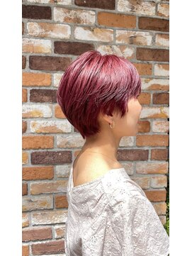 リーグ 青葉台店(League) ダブルカラー／マッシュショート