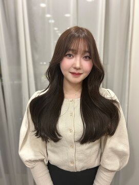 シェノン 武庫之荘(CHAINON) 黒髪/レイヤーロング/グレーベージュ