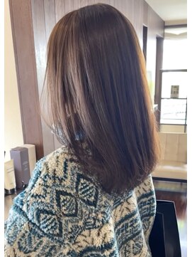 ダアッカ(da acca) ブリーチなしダブルカラー大人ブラウン