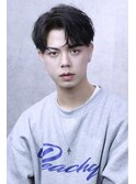 爽やかアップバング