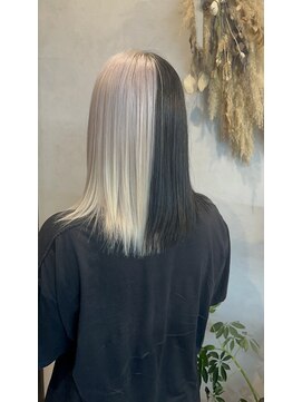 エンカウントバイマハロ 千葉(encount by mahalo) white × black