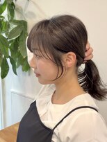 ビューエヒメ(VIEW EHIME)&nbsp;★小顔前髪レイヤーカットナチュラル透明感ベージュ