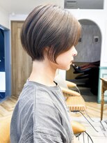 ロンドジェネルーズ 柏(Lond generous)&nbsp;【小林翼】ショート/ボブ/顔まわり/前髪/縮毛矯正/白髪ぼかし/柏