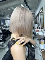 ダンク(DUNK)&nbsp;ハイトーンボブ/ホワイトベージュ