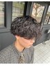 【SNS話題】カット+波巻きパーマ+眉カット￥14300→12000